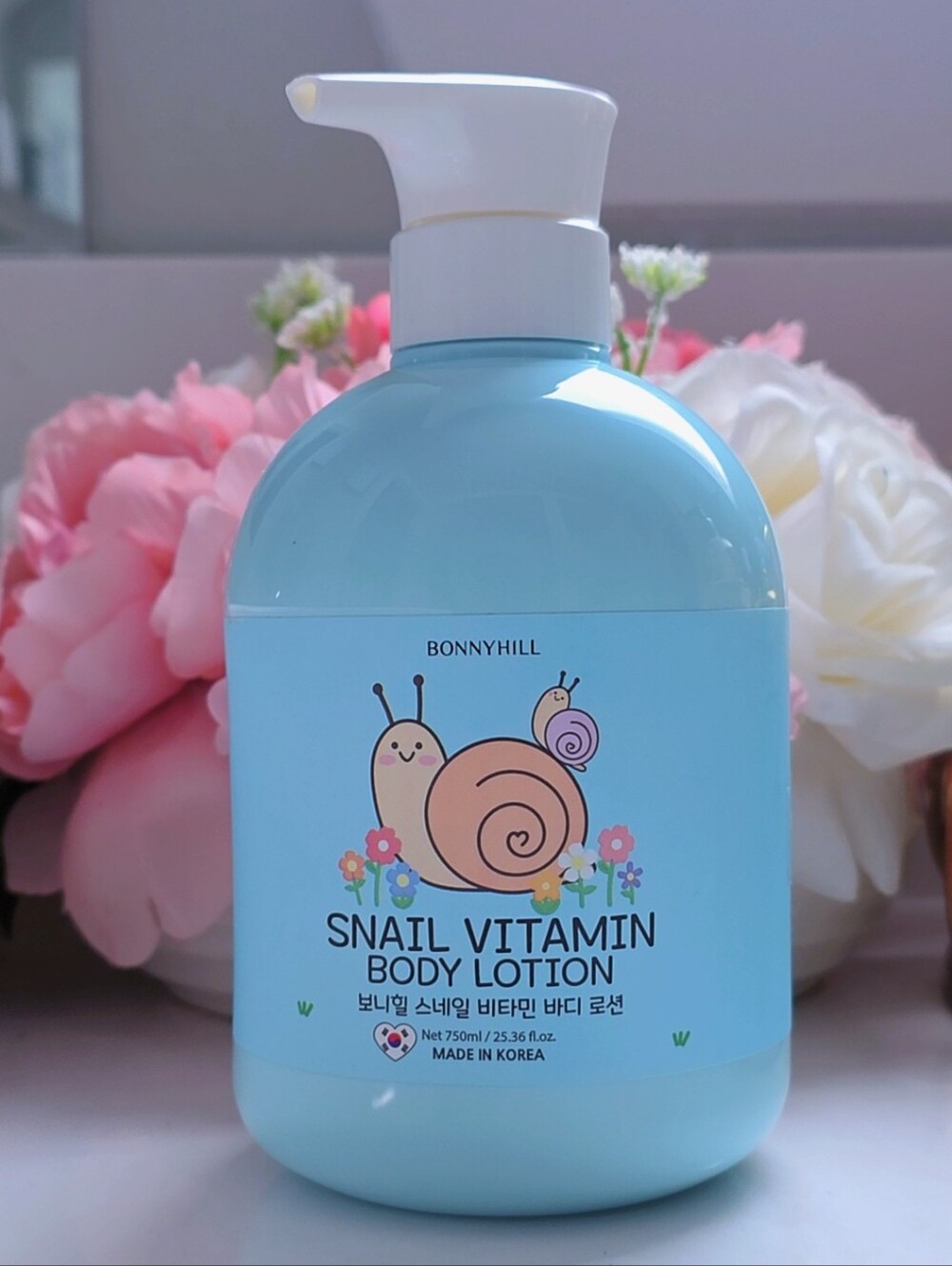 BonnyHill Snail Vitamin Body Lotion - 750 ml